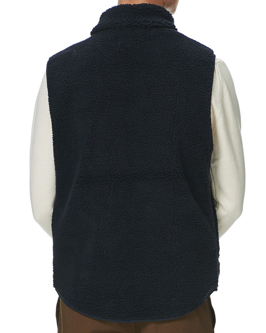 Homme | Pulls Et Tricots | A Day's March | Arvån Recycled Fleece Vest Navy