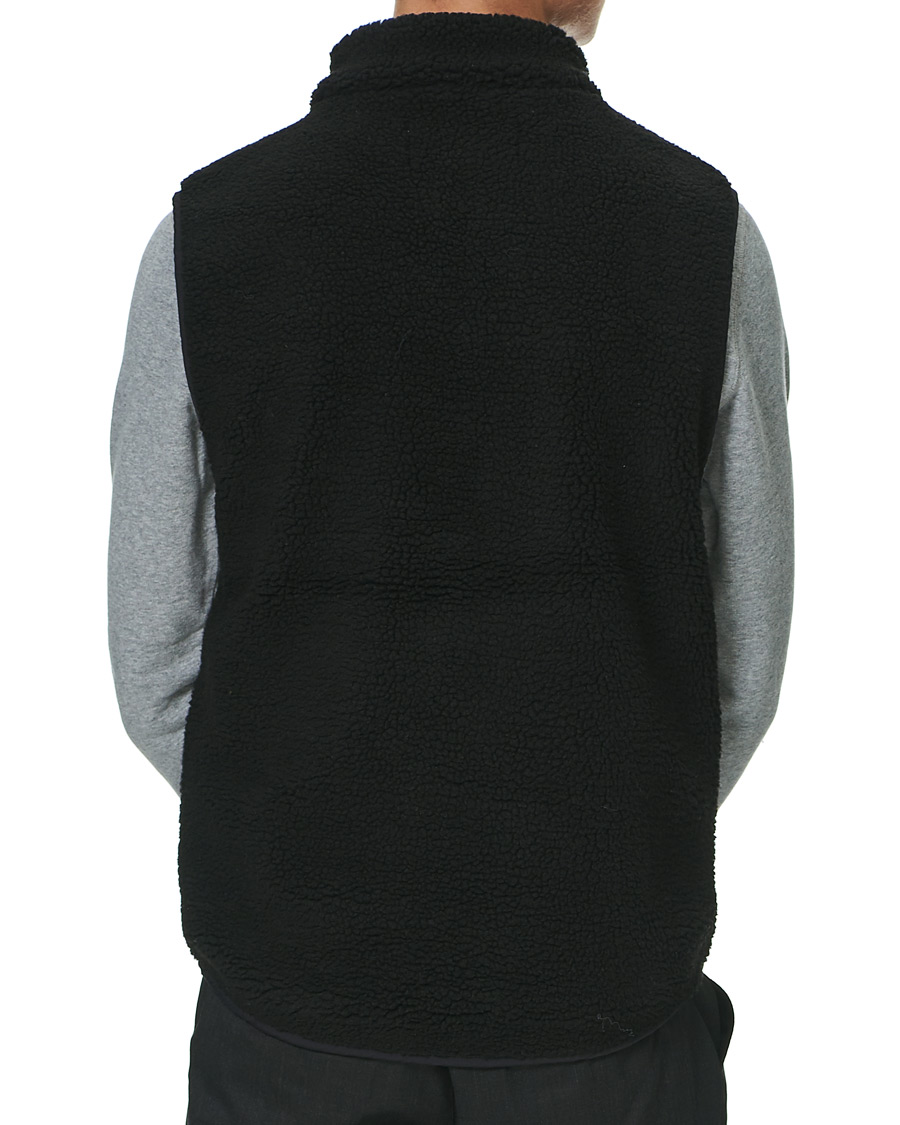 Homme | Pulls Et Tricots | A Day's March | Arvån Recycled Fleece Vest Black