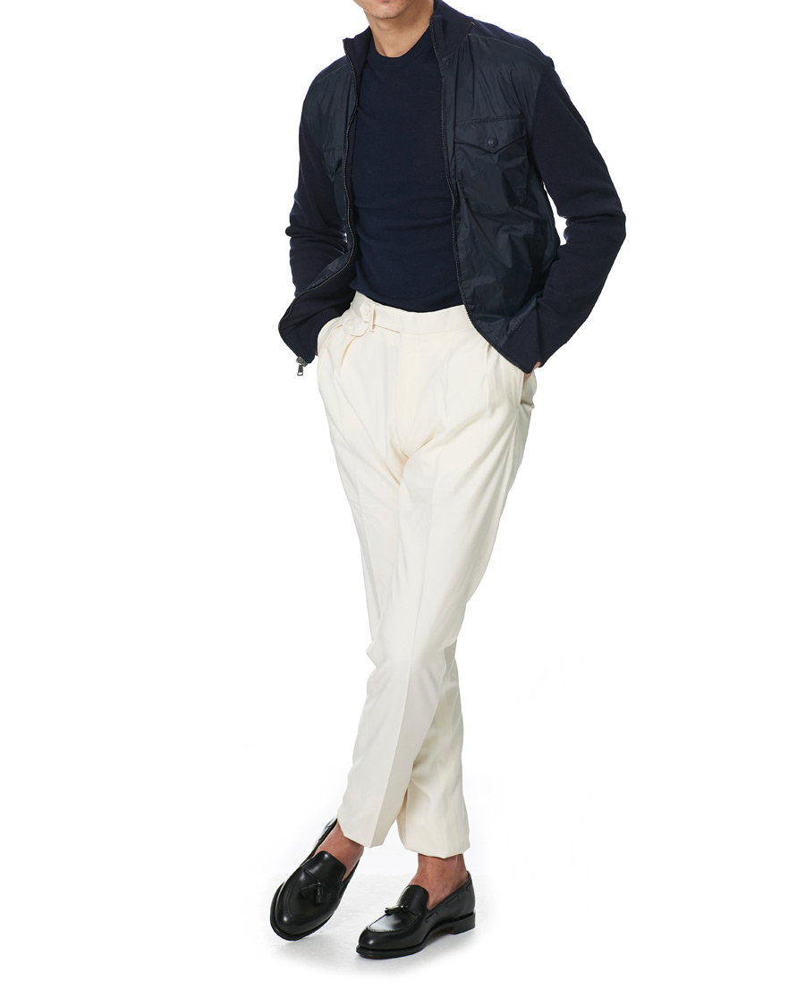 Homme | Pulls Et Tricots | Ralph Lauren Purple Label | Hybrid Zip Sweater Classic Navy