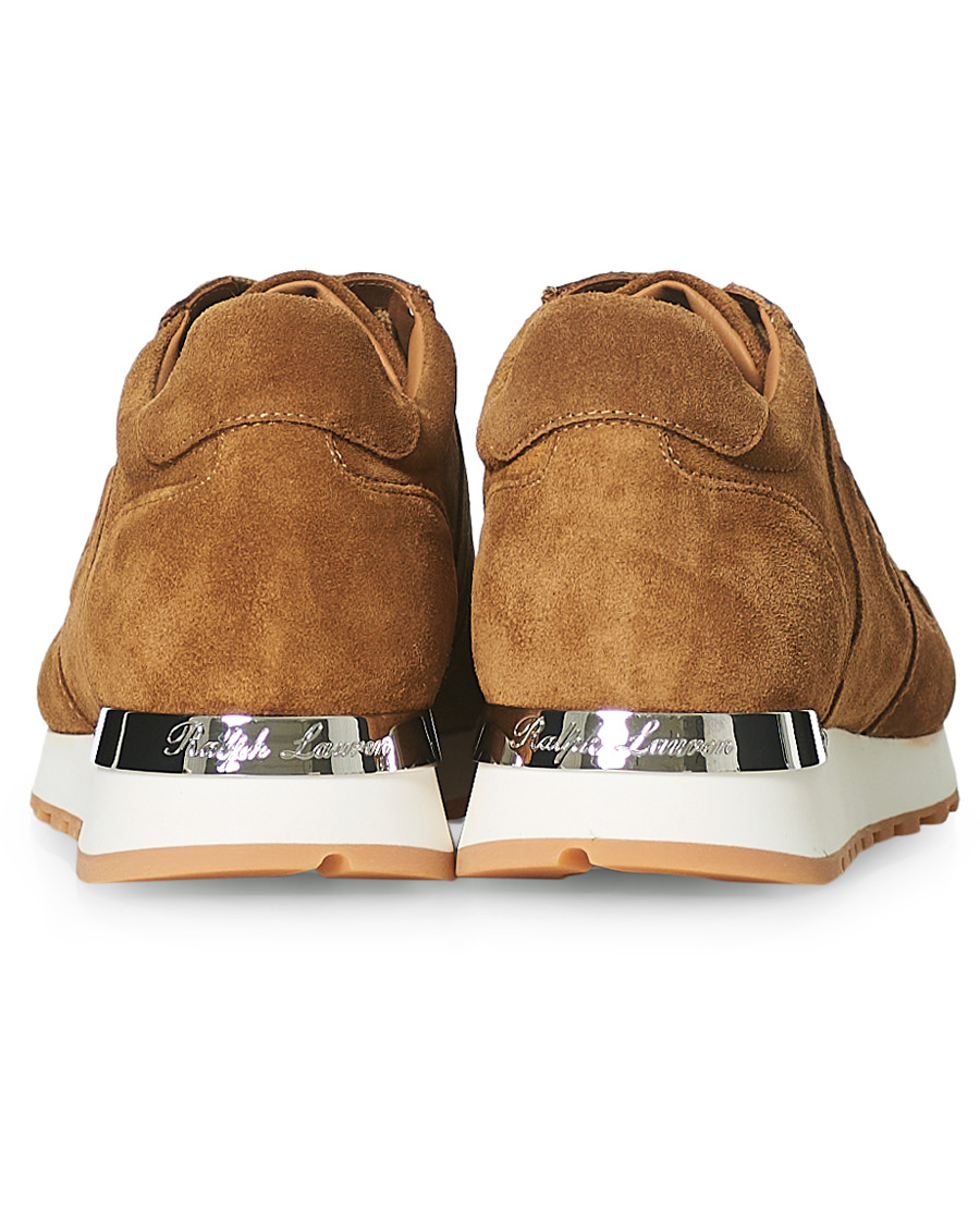 Homme | Ralph Lauren Purple Label Ethan Running Sneakers Brown Suede | Ralph Lauren Purple Label | Ethan Running Sneakers Brown Suede