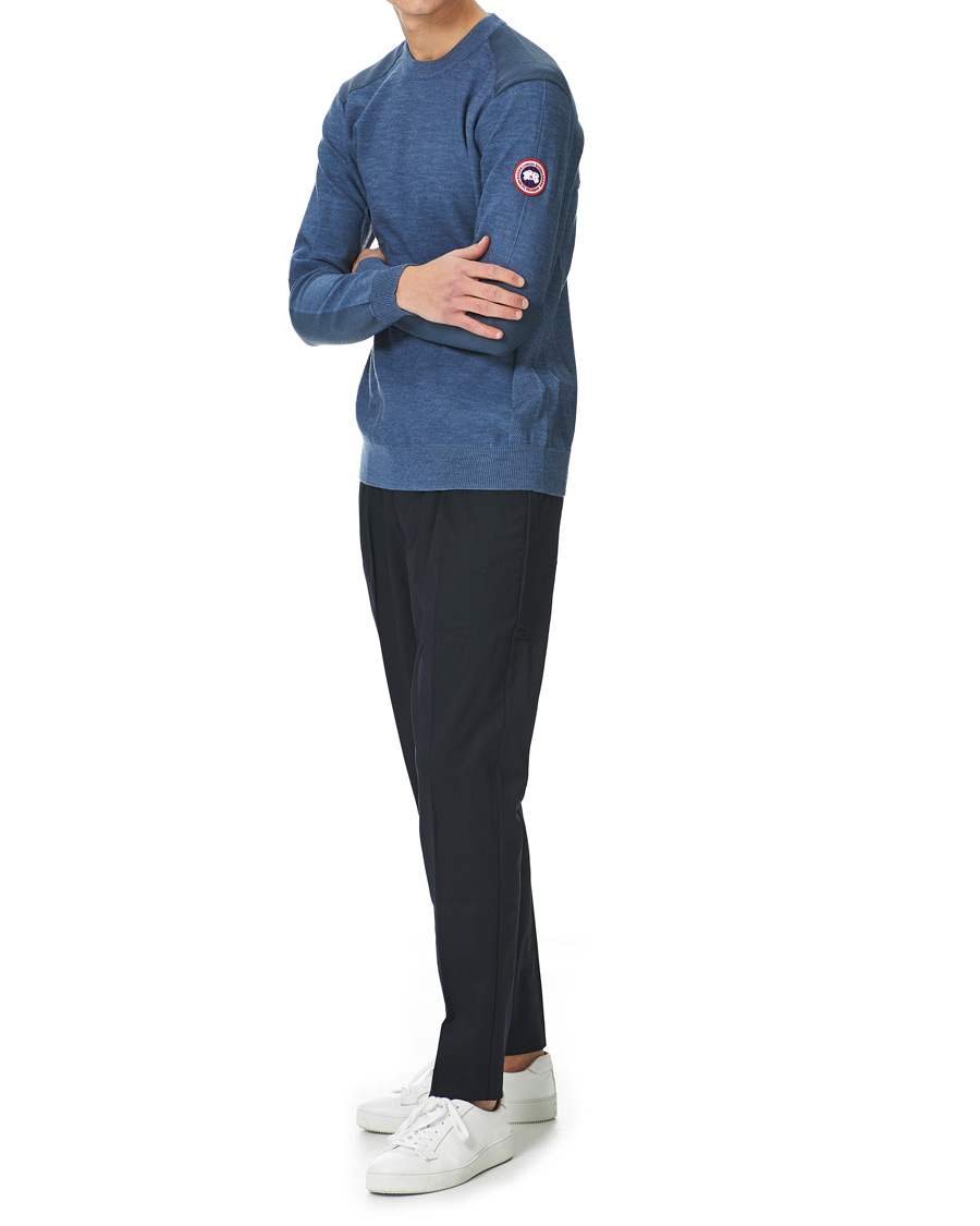 Homme | Pulls Et Tricots | Canada Goose | Dartmouth Crew Neck Sweater Ozone Blue Heather