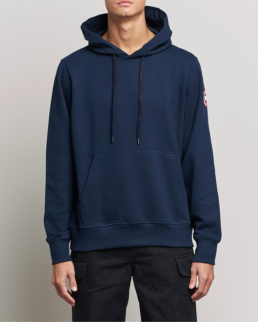 Homme | Pulls Et Tricots | Canada Goose | Huron Hoody Atlantic Navy