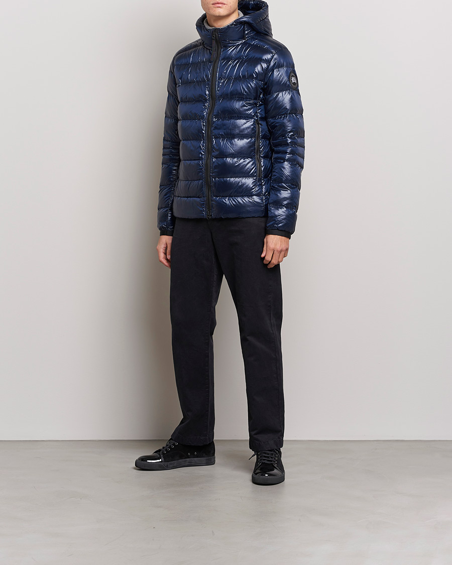 Homme | Manteaux Et Vestes | Canada Goose Black Label | Crofton Hoody Atlantic Navy