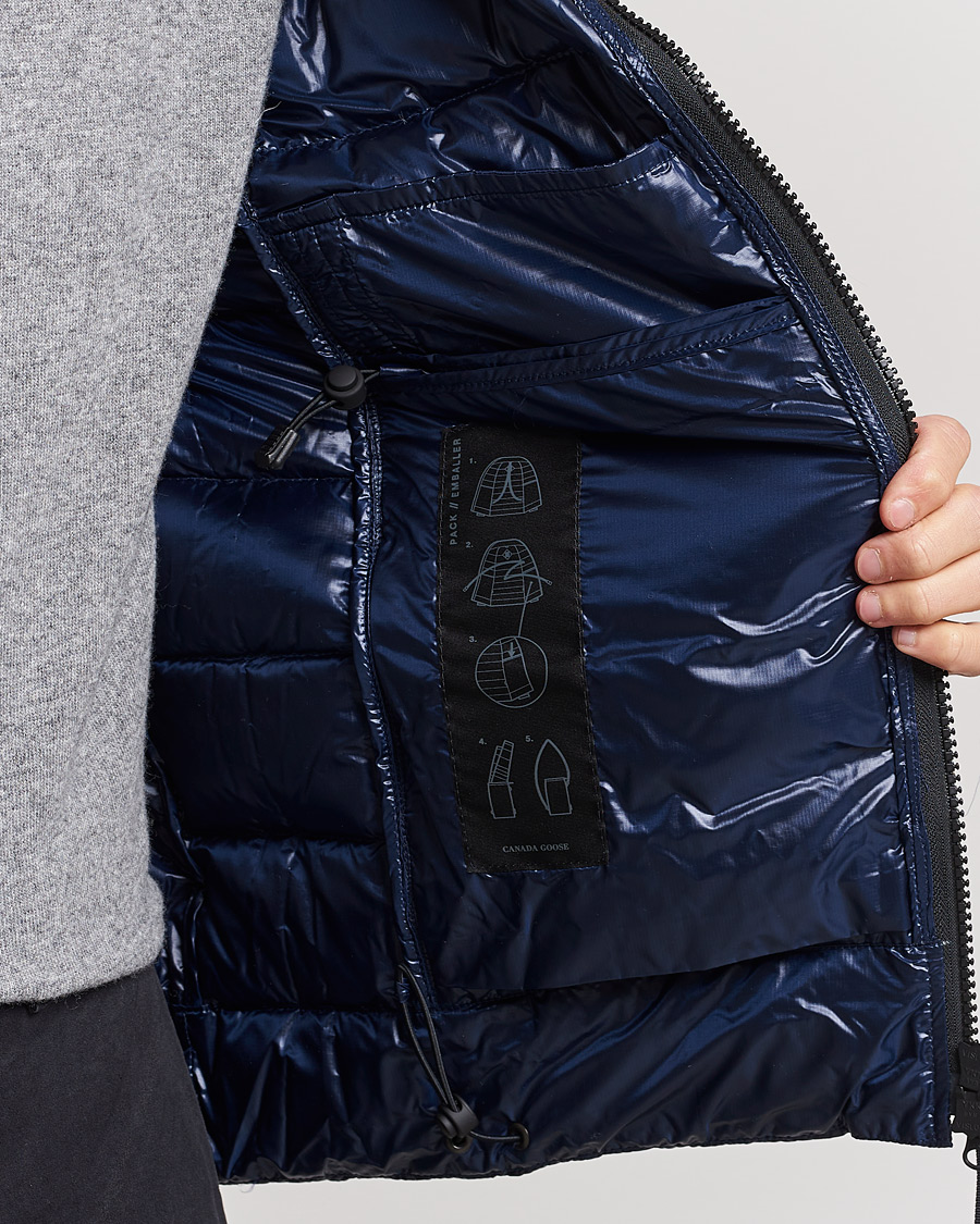 Homme | Manteaux Et Vestes | Canada Goose Black Label | Crofton Hoody Atlantic Navy