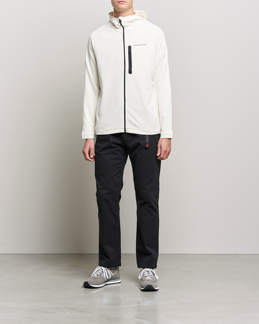 Homme | Pulls Et Tricots | Peak Performance | A2B Superlight Zip Hood Vintage White