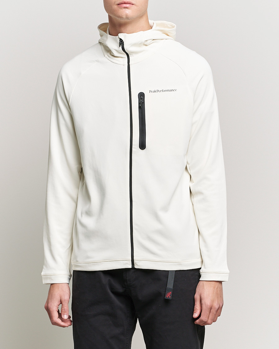Homme | Pulls Et Tricots | Peak Performance | A2B Superlight Zip Hood Vintage White