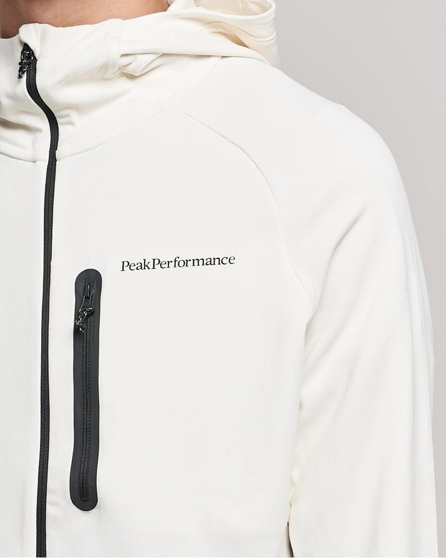 Homme | Pulls Et Tricots | Peak Performance | A2B Superlight Zip Hood Vintage White