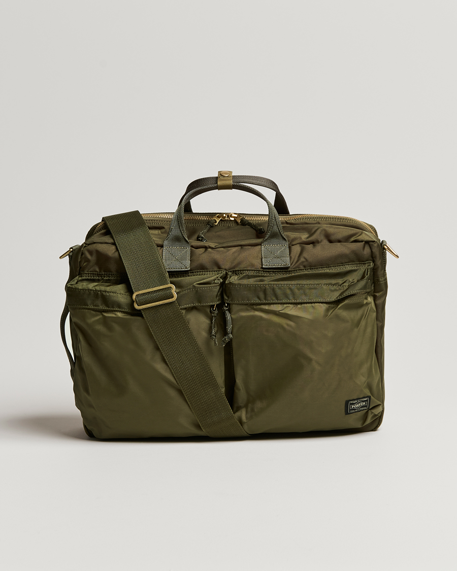 Homme | Sacs | Porter-Yoshida & Co. | Porter-Yoshida & Co.Force 3Way BriefcaseOlive Drab