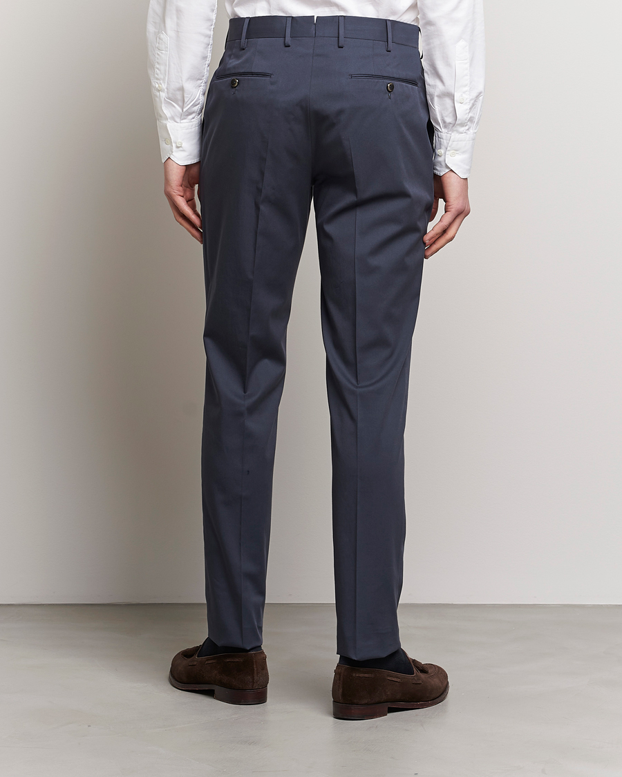 Homme | Pantalons | PT01 | Gentleman Fit Silkochino Trousers Navy