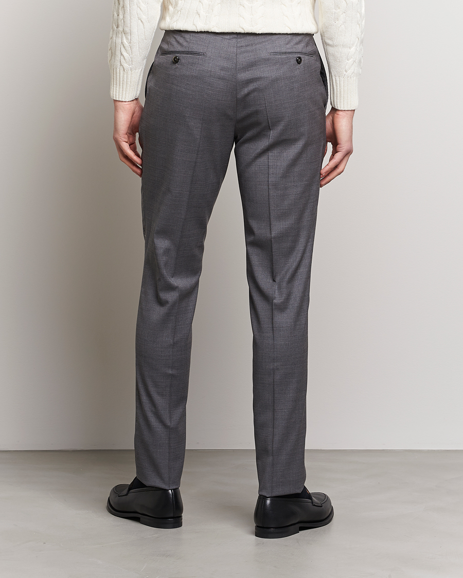Homme | Pantalons | PT01 | Gentleman Fit Wool Trousers Medium Grey