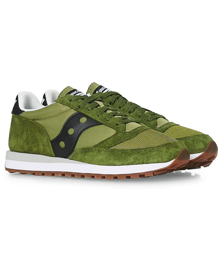 Homme | Saucony Jazz 81 Sneaker Green/Black | Saucony | Jazz 81 Sneaker Green/Black