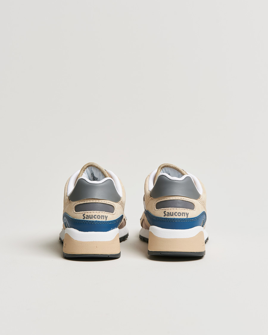 Homme | Saucony Shadow 6000 Sneaker Sand/Navy | Saucony | Shadow 6000 Sneaker Sand/Navy