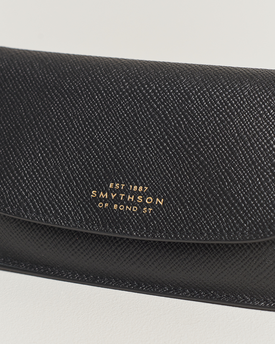 Homme | Lunettes De Soleil | Smythson | Panama Hard Sunglasses Case Black