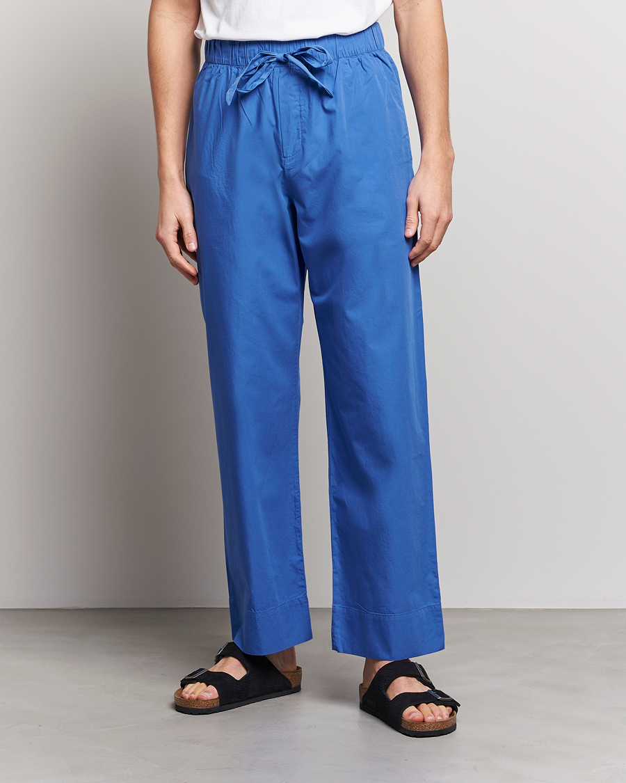 Homme | Style De Vie | Tekla | Poplin Pyjama Pants Royal Blue