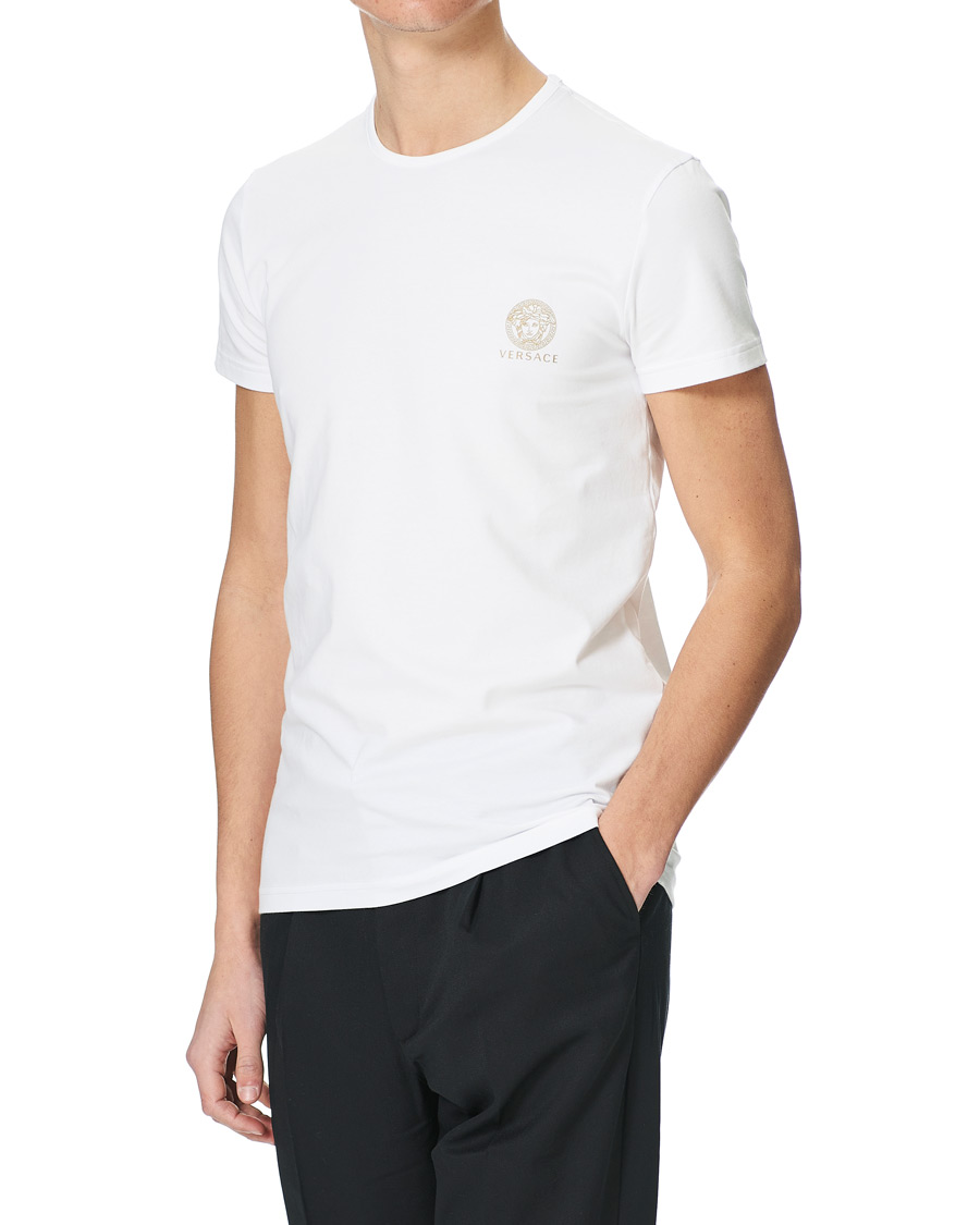 Homme | T-shirts | Versace | 2-Pack Medusa Tee Black/White