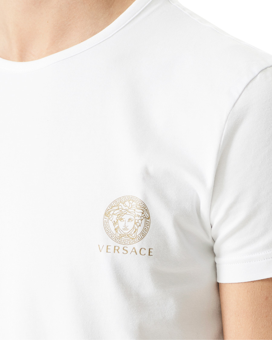 Homme | T-shirts | Versace | 2-Pack Medusa Tee Black/White