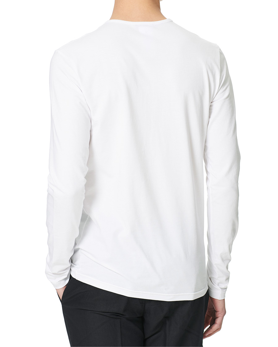 Homme | T-shirts | Versace | Medusa Long Sleeve Tee White