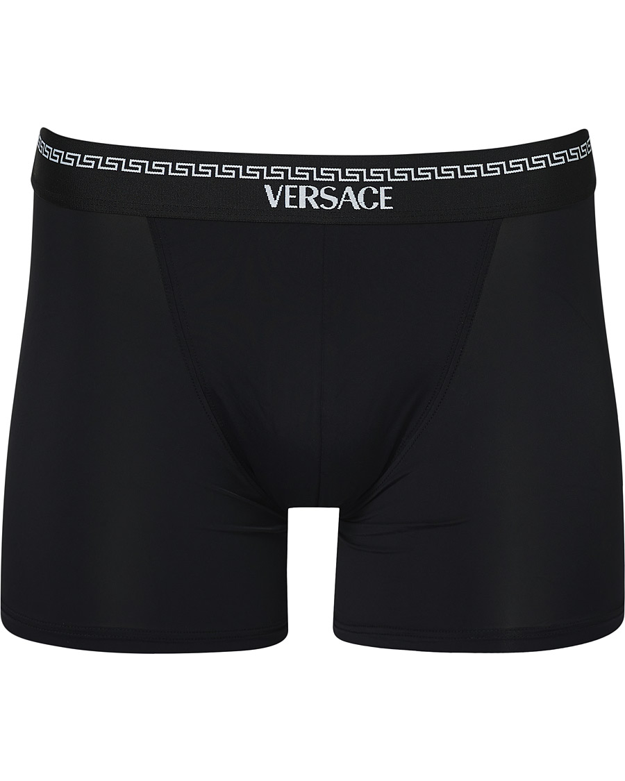 Homme | Sous-Vêtements Et Chaussettes | Versace | Microfiber Boxer Briefs Black