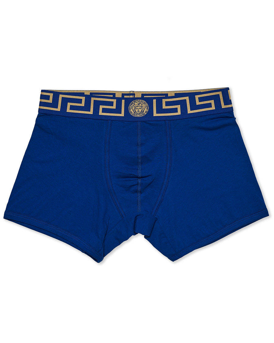 Homme | Sous-Vêtements Et Chaussettes | Versace | Greca Boxer Briefs Blue