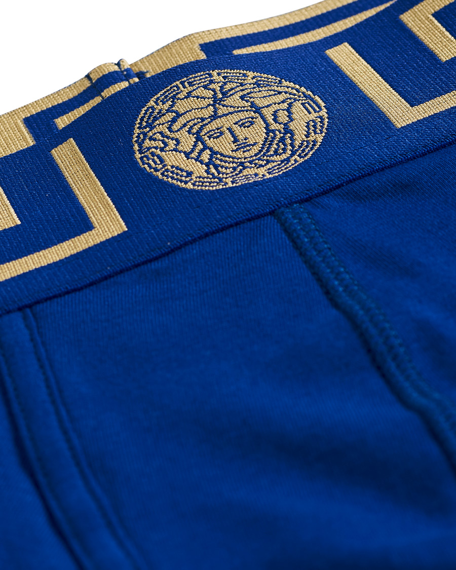 Homme | Sous-Vêtements Et Chaussettes | Versace | Greca Boxer Briefs Blue