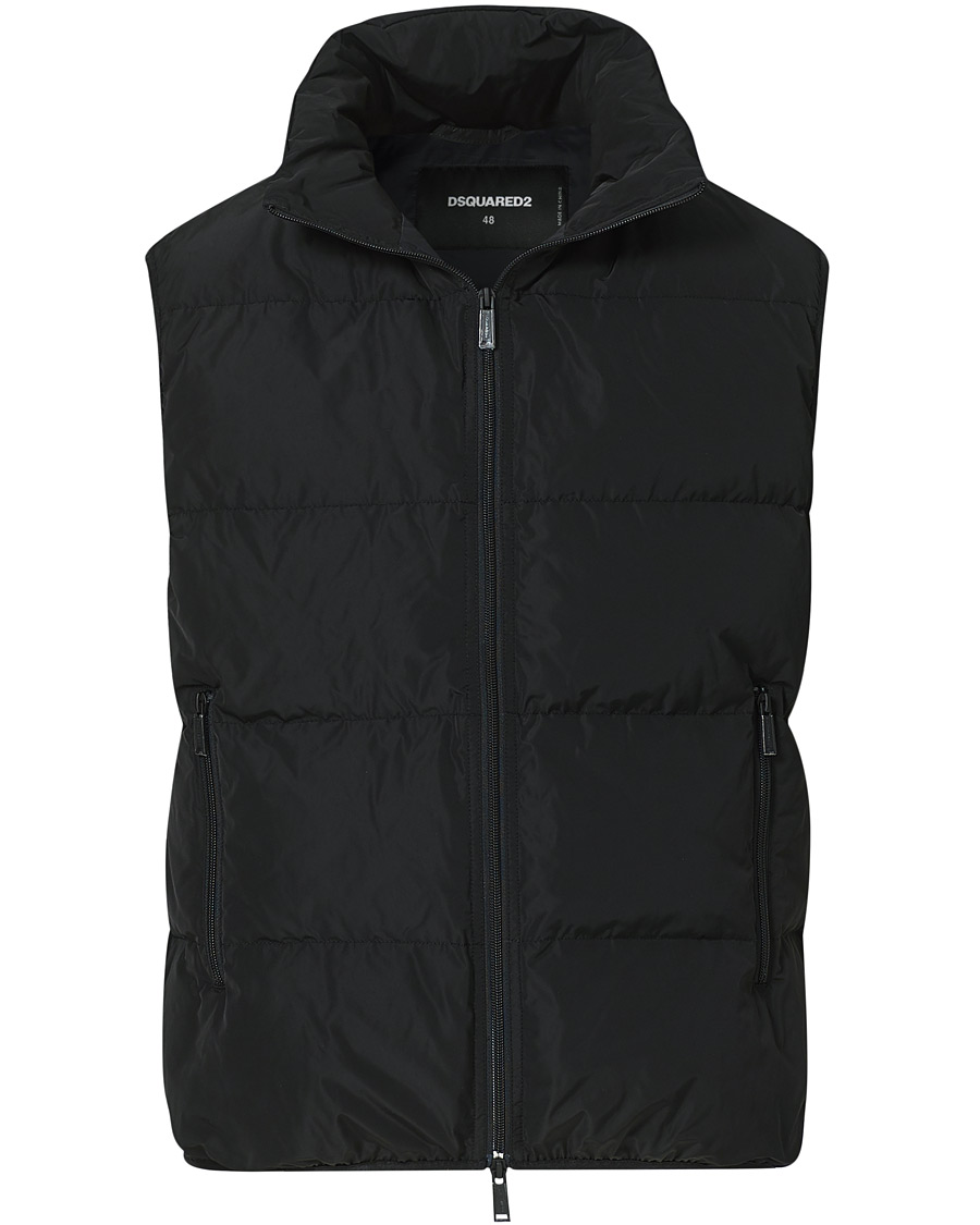 Homme | Manteaux Et Vestes | Dsquared2 | Padded Down Gilet Black