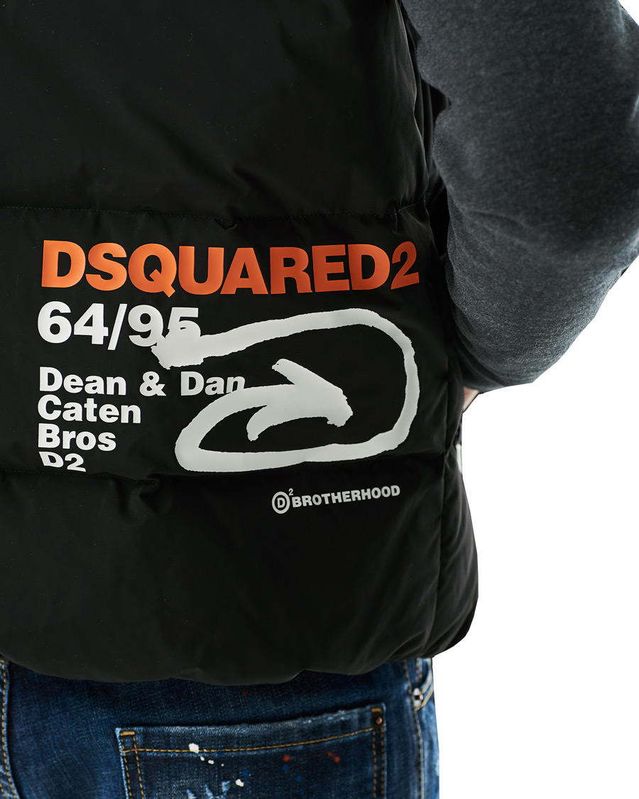 Homme | Manteaux Et Vestes | Dsquared2 | Padded Down Gilet Black