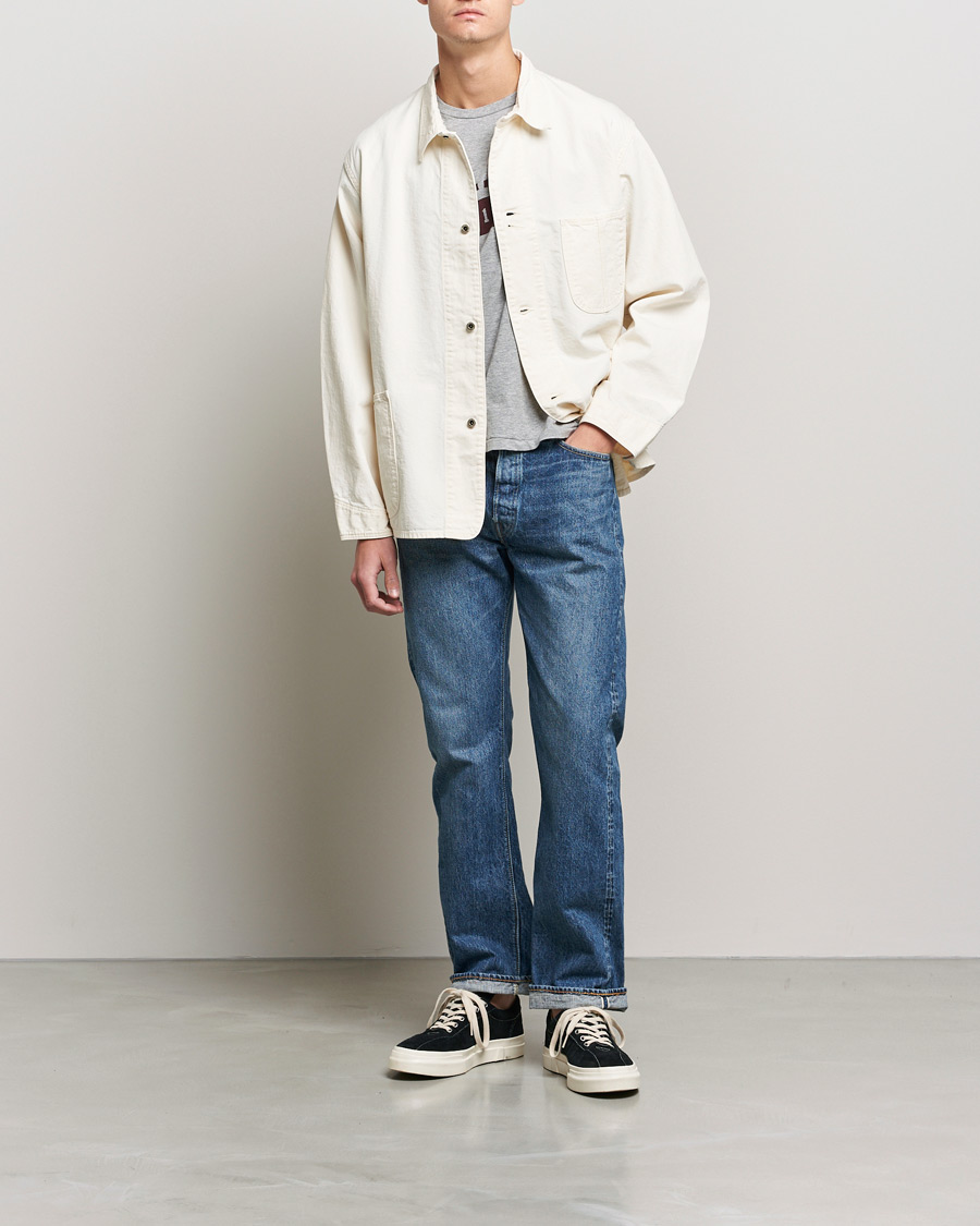 Homme | Pantalons | orSlow | Straight Fit 105 Selvedge Jeans 2 Year Wash