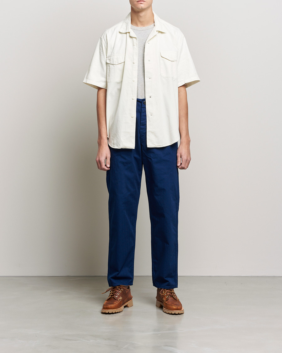 Homme | Pantalons | orSlow | French Work Pants Dark Blue