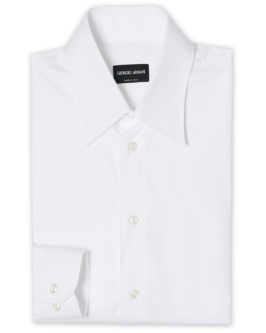 Homme | Chemises | Giorgio Armani | Classic Slim Fit Dress Shirt White