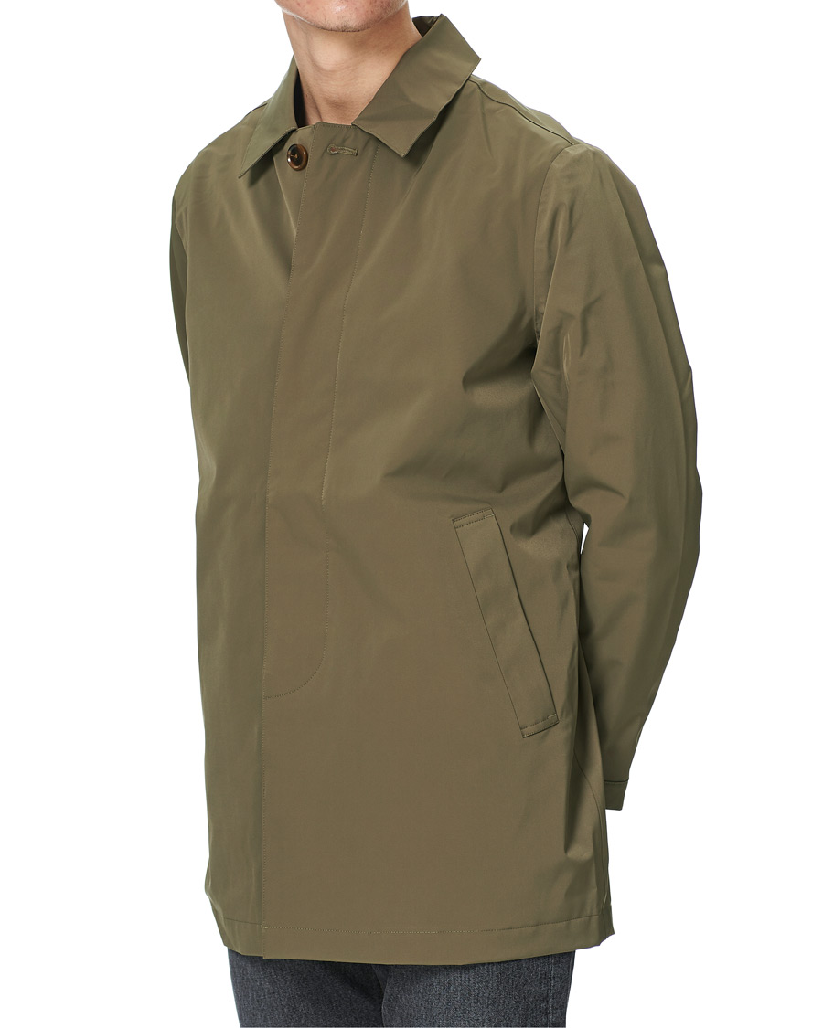 Homme | Manteaux Et Vestes | NN07 | Kim Waterproof Car Coat Khaki Grey