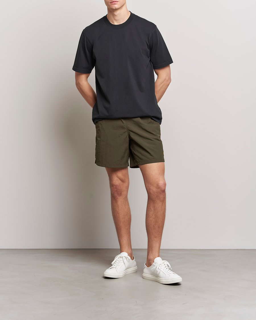 Homme | Maillots De Bain | Lyle & Scott | Plain Swimshorts Olive