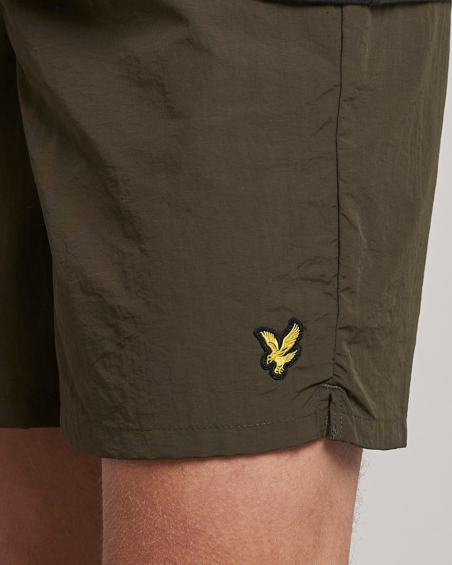 Homme | Maillots De Bain | Lyle & Scott | Plain Swimshorts Olive