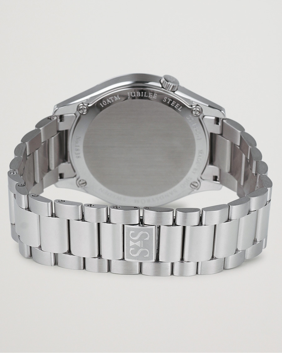Homme | Sjöö Sandström Jubilee Steel Quartz 40mm Black/Steel | Sjöö Sandström | Jubilee Steel Quartz 40mm Black/Steel