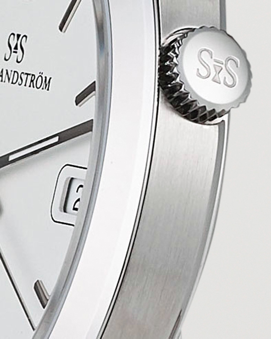 Homme | Sjöö Sandström Jubilee Steel Quartz 40mm White/Black Calf | Sjöö Sandström | Jubilee Steel Quartz 40mm White/Black Calf