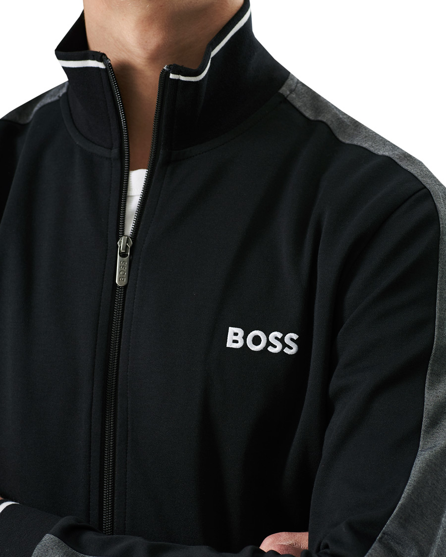 Homme | Pulls Et Tricots | BOSS BLACK | BOSS Tracksuit Jacket Black