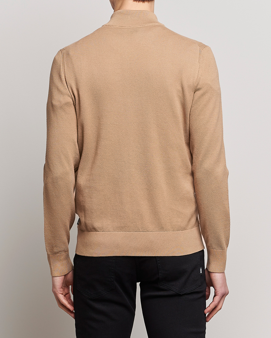 Homme | Pulls Et Tricots | BOSS BLACK | Ebrando Half-Zip Medium Beige