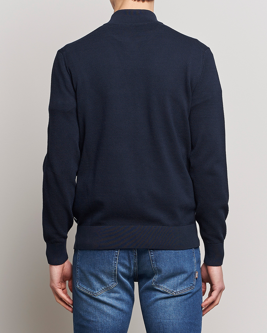 Homme | Pulls Et Tricots | BOSS BLACK | Ebrando Half-Zip Dark Blue