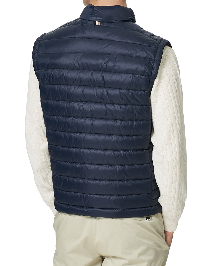 Homme | Gilets | BOSS BLACK | Calano Down Vest Dark Blue