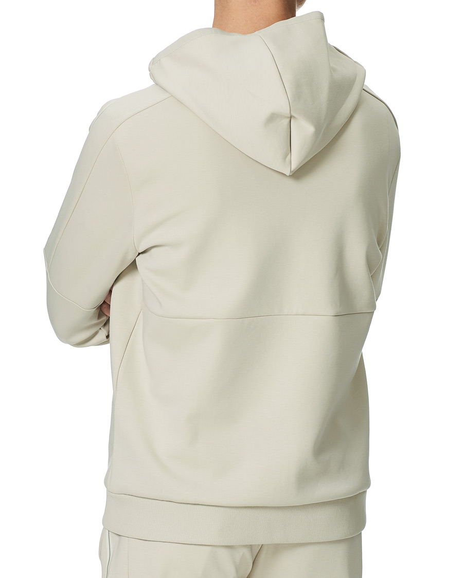 Homme | Pulls Et Tricots | BOSS GREEN | BOSS Athleisure Saggy Full Zip Hoodie Light Beige