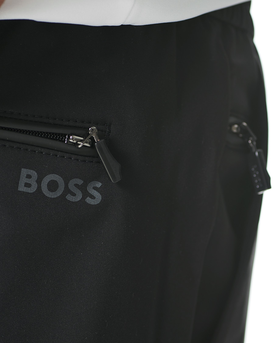 Homme | Pantalons | BOSS GREEN | BOSS Athleisure Shinobi Taped Logo Pants Black