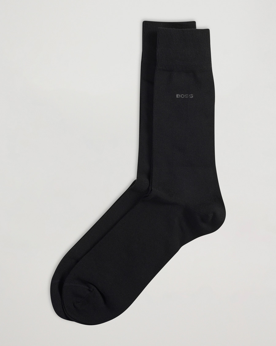 Homme | Sous-Vêtements Et Chaussettes | BOSS BLACK | 2-Pack RS Uni Socks Black