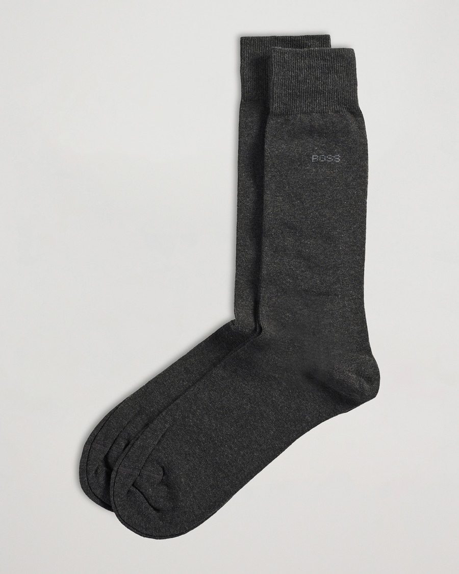 Homme | Sous-Vêtements Et Chaussettes | BOSS BLACK | 2-Pack RS Uni Socks Grey
