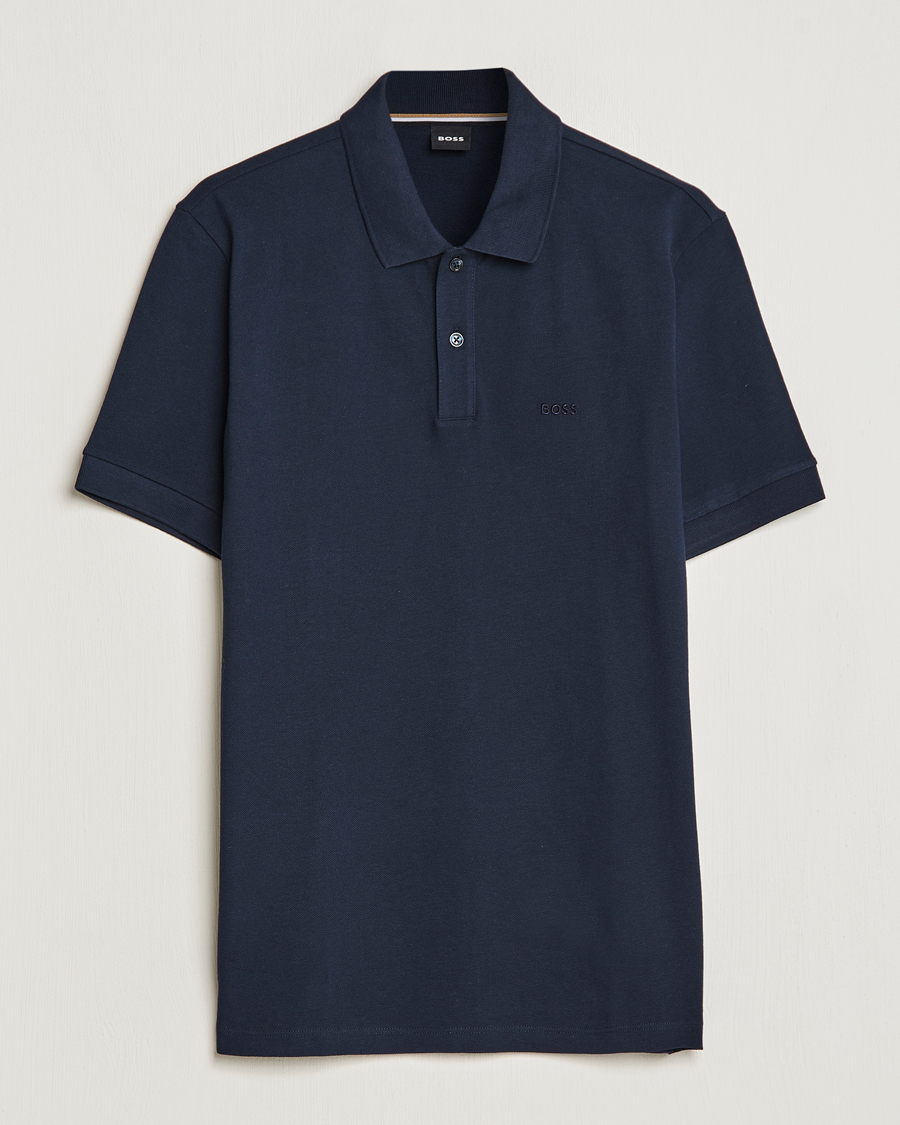 Homme | Polos | BOSS BLACK | Pallas Polo Dark Blue