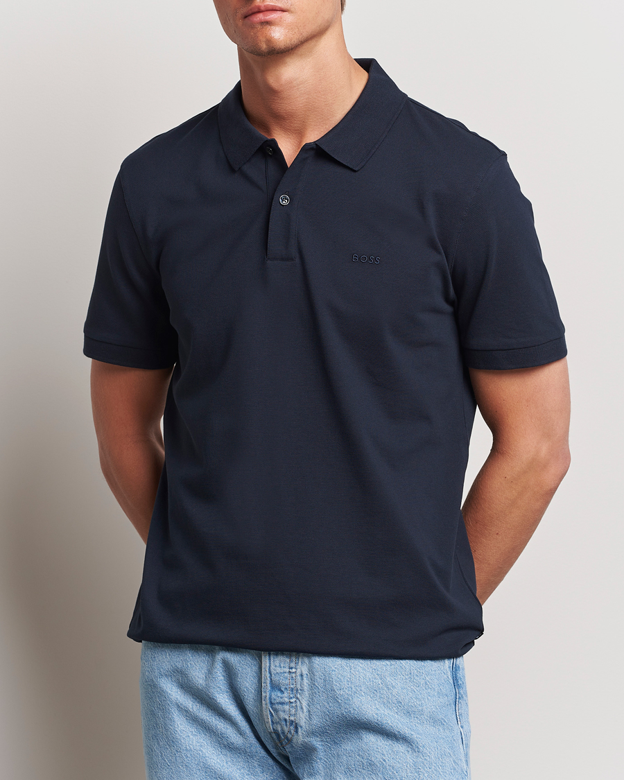 Homme | Polos | BOSS BLACK | Pallas Polo Dark Blue