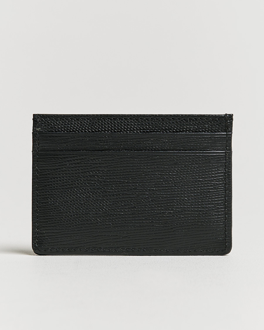 Homme | Accessoires | BOSS BLACK | Gallery Leather Credit Card Holder Black