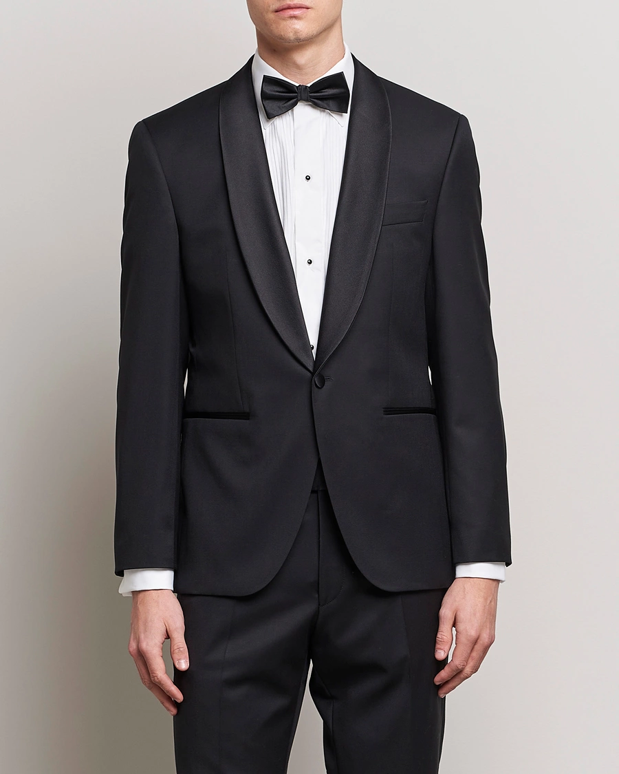 Homme | Costume De Mariage | BOSS BLACK | Jeckson Shawl Tuxedo Blazer Black