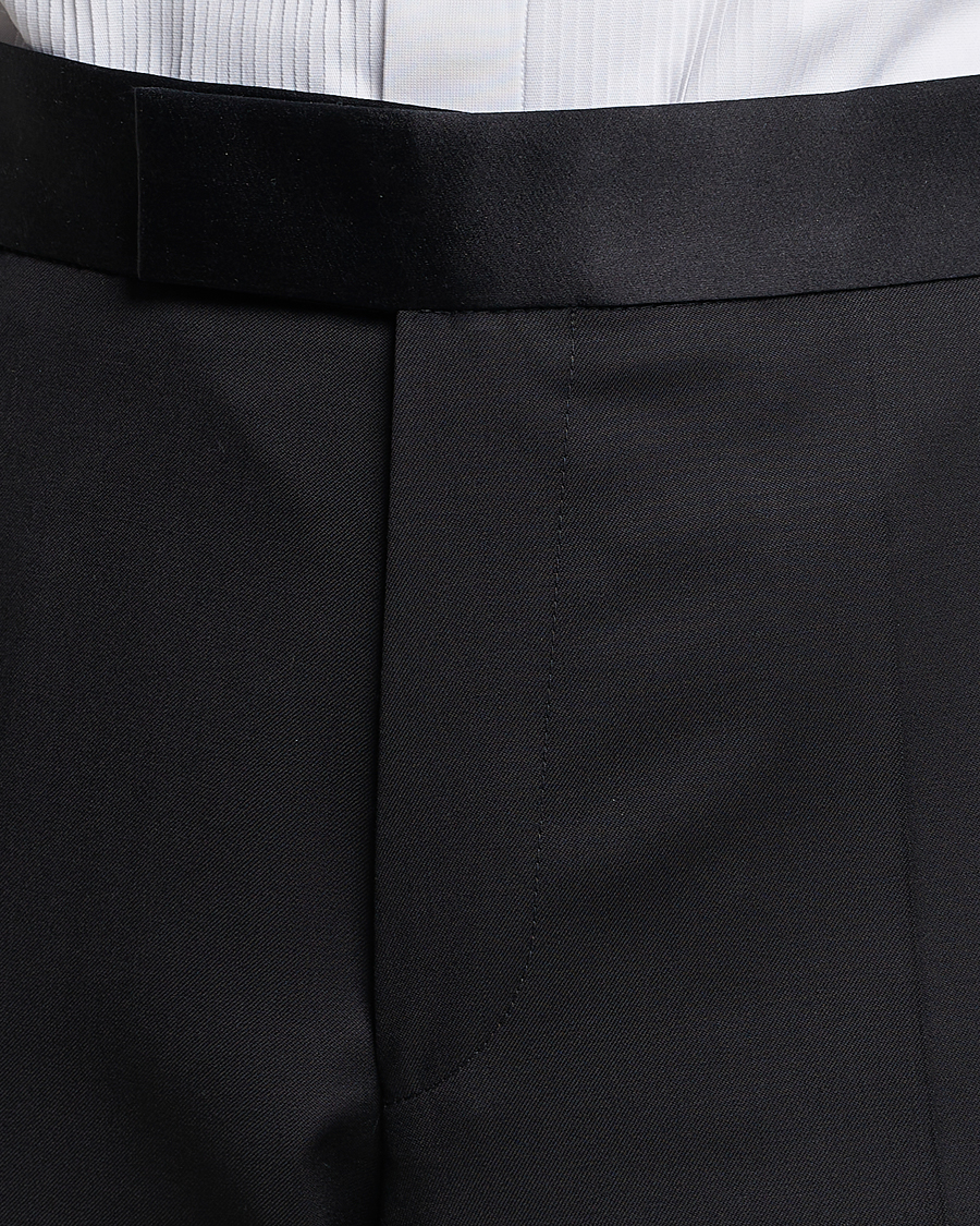 Homme | Pantalons | BOSS BLACK | Lenon Tuxedo Trousers Black