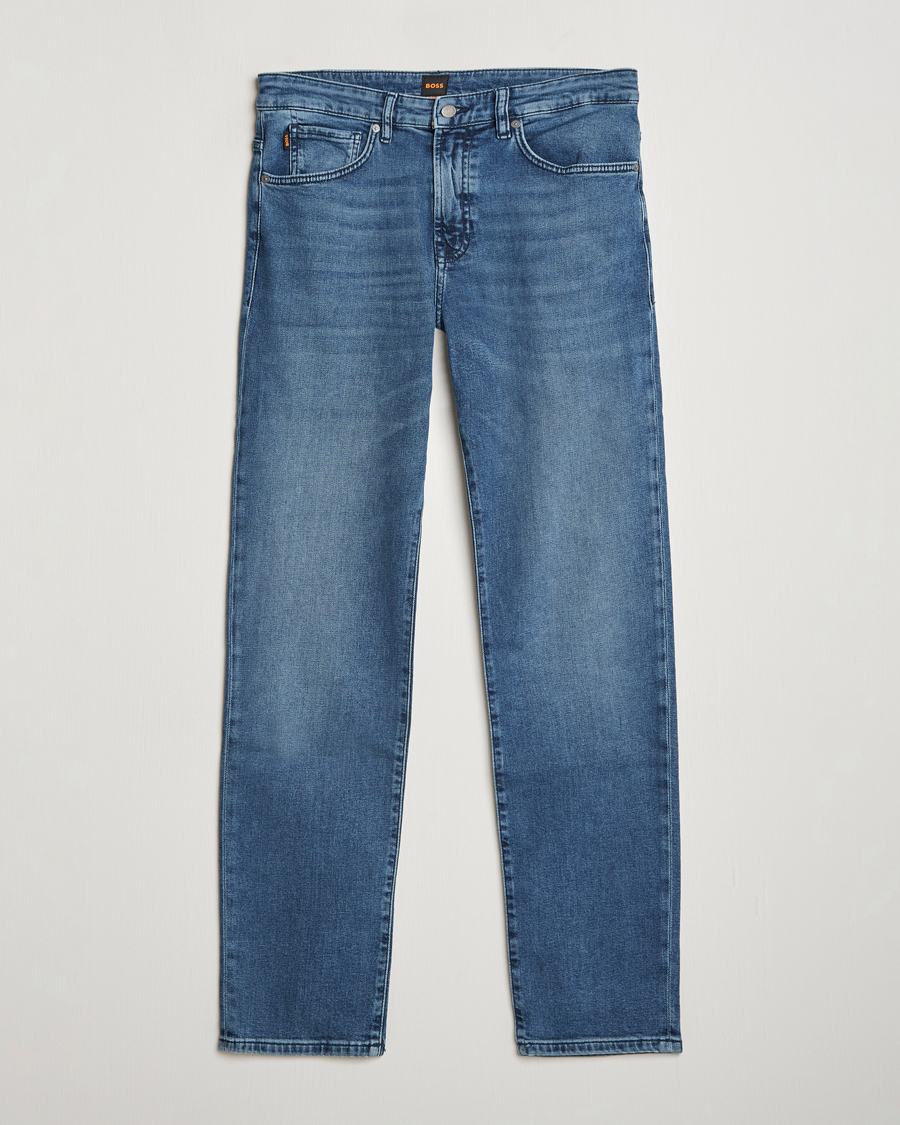 Homme | Pantalons | BOSS ORANGE | Re.Maine Jeans Medium Blue