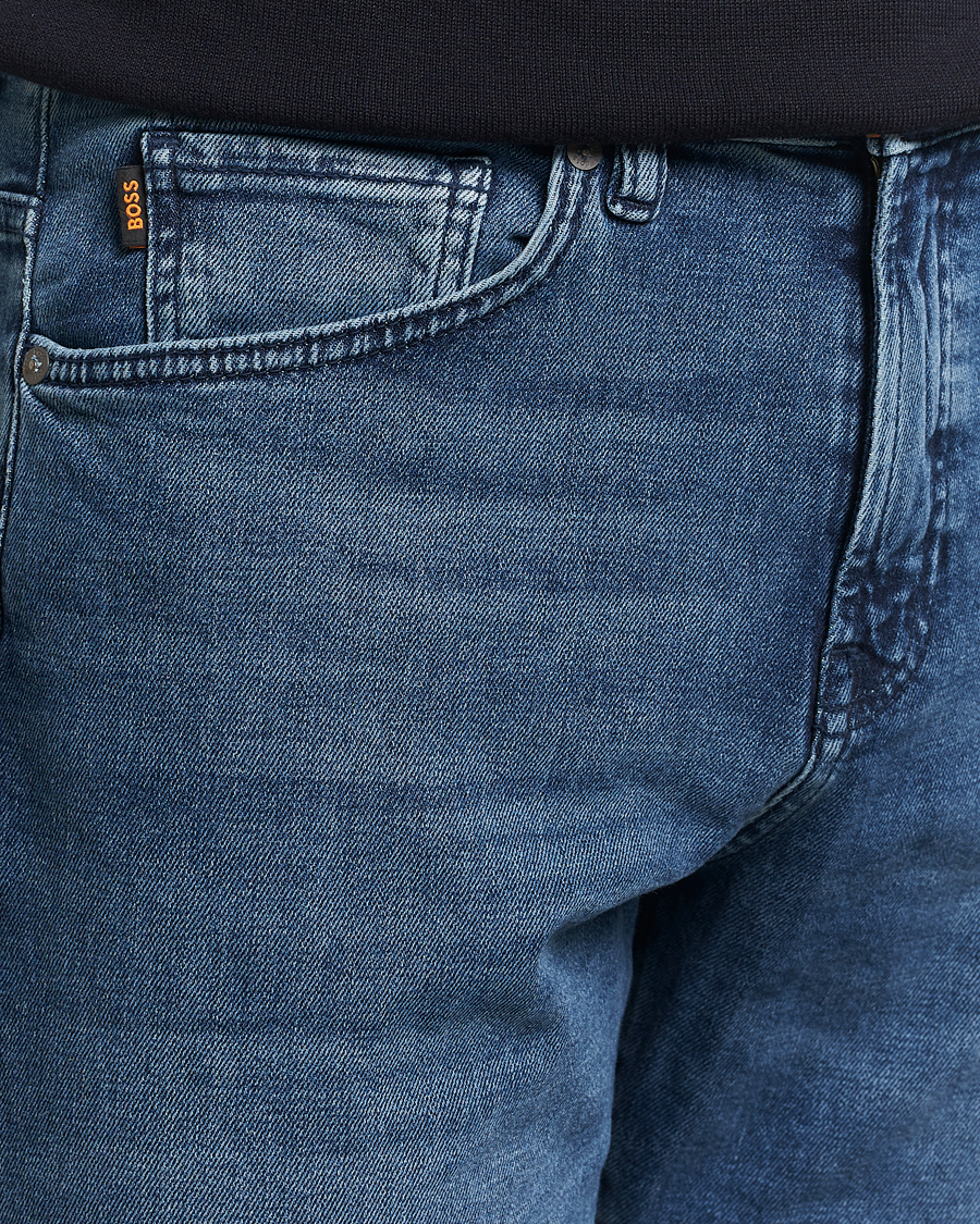 Homme | Pantalons | BOSS ORANGE | Re.Maine Jeans Medium Blue