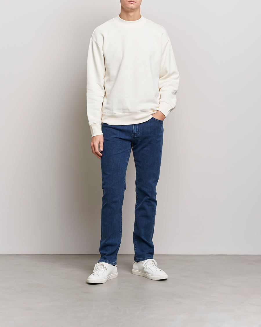 Homme | Jeans | BOSS ORANGE | Maine Regular Fit Super Stretch Jeans Lagoon Blue